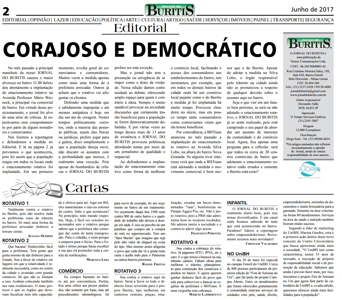 Jornal do Buritis - JUN17