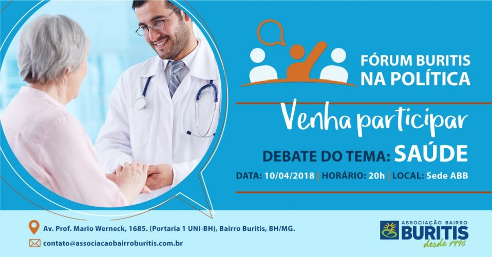 Forum Buritis na Politica - SAUDE